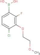 4-Chloro-2-fluoro-3-(2-methoxyethoxy)phenylboronic acid