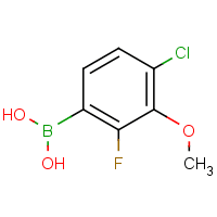 4-Chloro-2-fluoro-3-methoxyphenylboronic acid