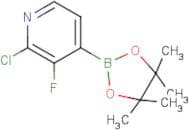 2-Chloro-3-fluoro-4-(tetramethyl-1,3,2-dioxaborolan-2-yl)pyridine