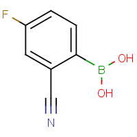 2-Cyano-4-fluorophenylboronic acid