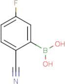 2-Cyano-5-fluorophenylboronic acid