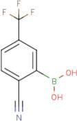 2-Cyano-5-(trifluoromethyl)phenylboronic acid