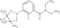 3-(Diethylcarbamoyl)-2-fluorophenylboronic acid, pinacol ester