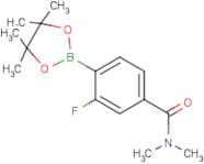 3-Fluoro-N,N-dimethyl-4-(tetramethyl-1,3,2-dioxaborolan-2-yl)benzamide