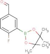 2-Fluoro-5-formylphenylboronic acid, pinacol ester