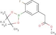 2-Fluoro-5-(methoxycarbonylmethyl)phenylboronic acid, pinacol ester
