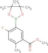 2-Fluoro-5-(methoxycarbonyl)-4-methylphenylboronic acid, pinacol ester