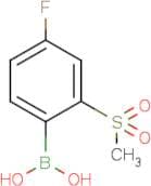 4-Fluoro-2-(methylsulfonyl)phenylboronic acid