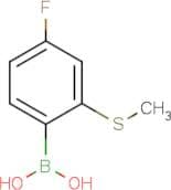 4-Fluoro-2-(methylthio)phenylboronic acid