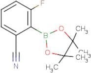 3-Fluoro-2-(tetramethyl-1,3,2-dioxaborolan-2-yl)benzonitrile