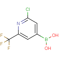 [2-Chloro-6-(trifluoromethyl)pyridin-4-yl]boronic acid