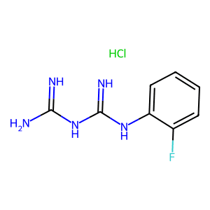 1-(2-Fluorophenyl)biguanide hydrochloride