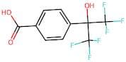 4-(1,1,1,3,3,3-Hexafluoro-2-hydroxyprop-2-yl)benzoic acid