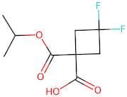 3,3-Difluorocyclobutane-1,1-dicarboxylic 1-isopropyl ester