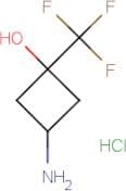 3-Amino-1-(trifluoromethyl)cyclobutan-1-ol hydrochloride
