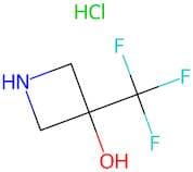 3-Hydroxy-3-(trifluoromethyl)azetidine hydrochloride