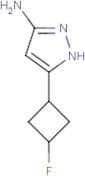 5-(3-Fluoro-cyclobutyl)-1H-pyrazol-3-ylamine