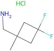 3,3-Difluoro-1-methylcyclobutane-1-methamine hydrochloride