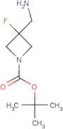 3-(Aminomethyl)-3-fluoro-1-Boc-azetidine