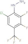 6-Chloro-2,3-difluoro-4-(trifluoromethyl)phenylhydrazine