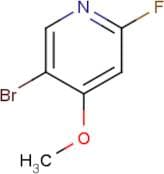 5-Bromo-2-fluoro-4-methoxypyridine