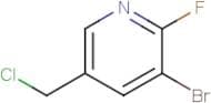 3-Bromo-5-(chloromethyl)-2-fluoropyridine