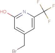 4-(Bromomethyl)-6-(trifluoromethyl)pyridin-2-ol