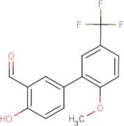 4-Hydroxy-2'-methoxy-5'-trifluoromethyl-biphenyl-3-carbaldehyde