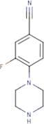 3-Fluoro-4-(piperazin-1-yl)benzonitrile