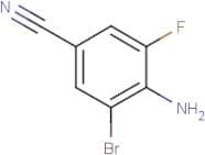 4-Amino-3-bromo-5-fluorobenzonitrile