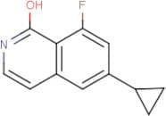 6-Cyclopropyl-8-fluoroisoquinolin-1(2H)-one