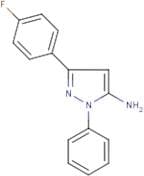 3-(4-Fluorophenyl)-1-phenyl-1H-pyrazol-5-amine