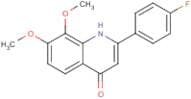 2-(4-Fluorophenyl)-7,8-dimethoxyquinolin-4(1H)-one