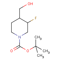 tert-Butyl 3-fluoro-4-(hydroxymethyl)piperidine-1-carboxylate