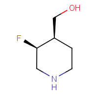 cis-(3-Fluoropiperidin-4-yl)methanol