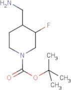tert-Butyl 4-(aminomethyl)-3-fluoropiperidine-1-carboxylate