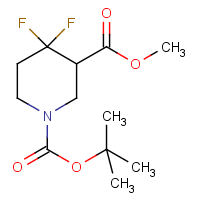 1-tert-Butyl 3-Methyl 4,4-difluoropiperidine-1,3-dicarboxylate