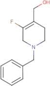(1-Benzyl-3-fluoro-1,2,5,6-tetrahydropyridin-4-yl)methanol
