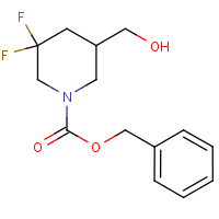 Benzyl 3,3-difluoro-5-(hydroxymethyl)piperidine-1-carboxylate