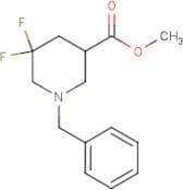 Methyl 1-benzyl-5,5-difluoropiperidine-3-carboxylate