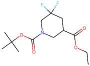 1-tert-Butyl 3-ethyl 5,5-difluoropiperidine-1,3-dicarboxylate