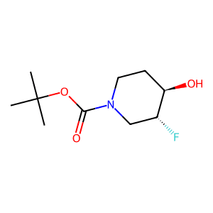 (3.4)-trans-3-Fluoro-4-hydroxy-piperidine-1-carboxylic acid tert-Butyl ester