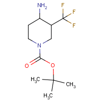 tert-Butyl 4-amino-3-(trifluoromethyl)piperidine-1-carboxylate