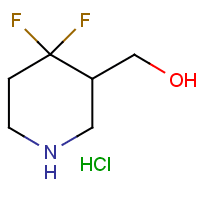 (4,4-Difluoropiperidin-3-yl)methanol hydrochloride