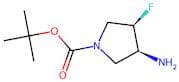 tert-Butyl (3,4)-cis-3-amino-4-fluoropyrrolidine-1-carboxylate