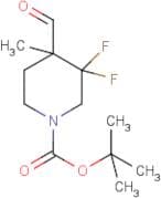 tert-Butyl 3,3-difluoro-4-formyl-4-methylpiperidine-1-carboxylate