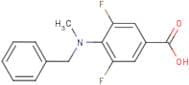 4-(Benzyl(methyl)amino)-3,5-difluorobenzoic acid