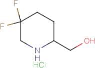 (5,5-Difluoropiperidin-2-yl)methanol hydrochloride