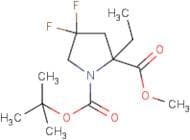1-tert-Butyl 2-Methyl 2-ethyl-4,4-difluoropyrrolidine-1,2-dicarboxylate