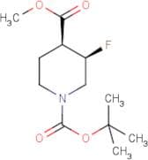 (3,4)-Cis-1-tert-Butyl 4-Methyl 3-fluoropiperidine-1,4-dicarboxylate racemate